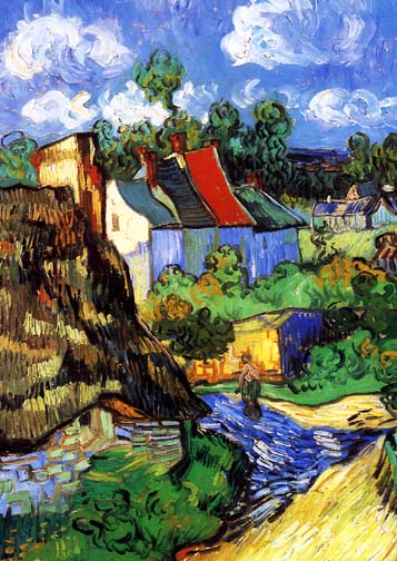 House at Auvers (Detail)