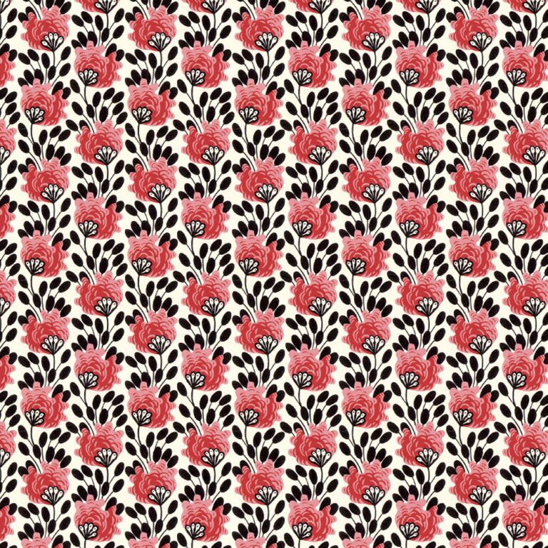 Spotted Flowers Gift Wrap Sheet
