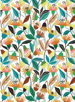 Flower Pods Pocket Print Small Card