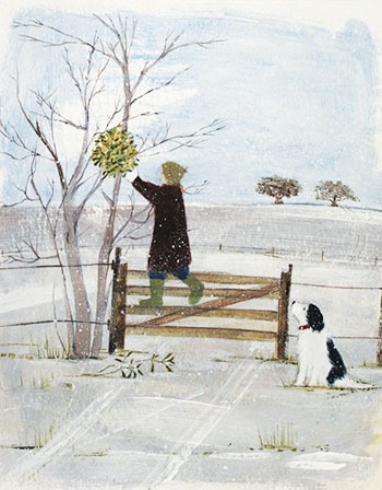 AGBI CHRISTMAS CARD PACK - Picking Mistletoe