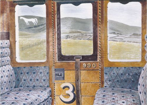 Train Landscape GICLEE PRINT 1 Train Landscape GICLEE PRINT Train Landscape GICLEE PRINT