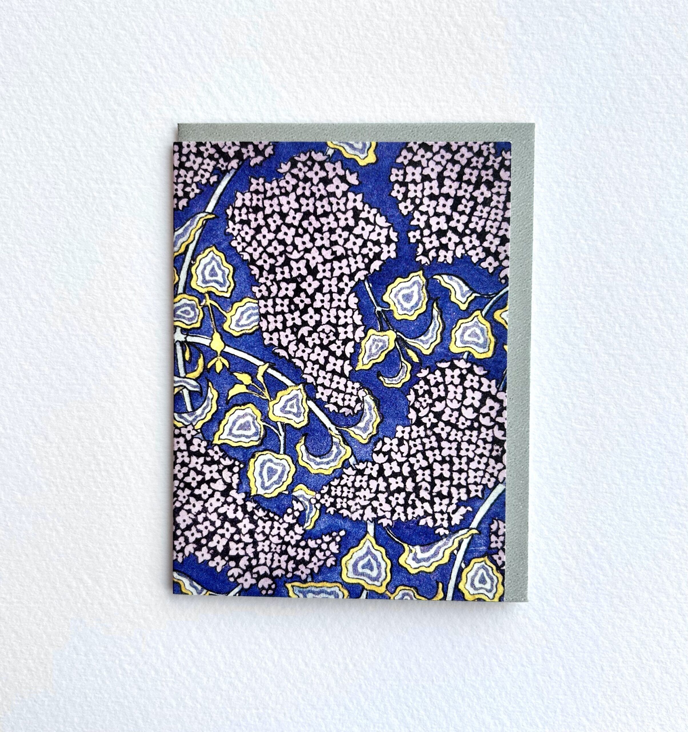 Lilac Pocket Print Small Card 1 Lilac Pocket Print Small Card Lilac Pocket Print Small Card