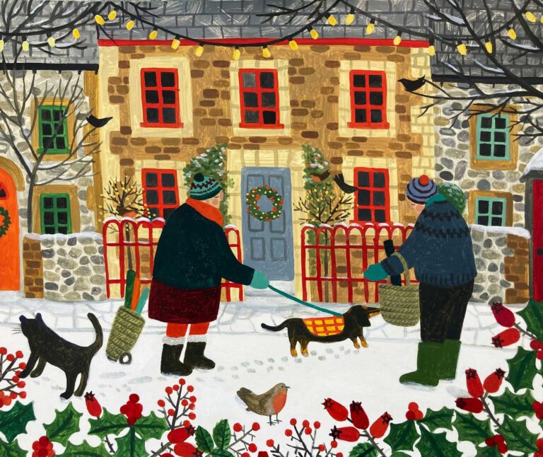 AGBI CHRISTMAS CARD PACK - December Morning