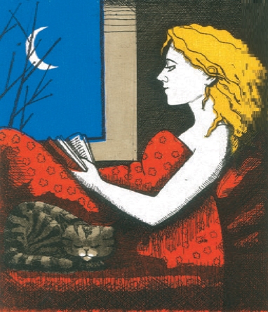 Reading with Cat