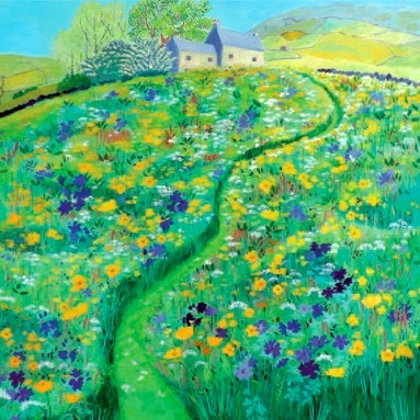 Path through a Hay Meadow