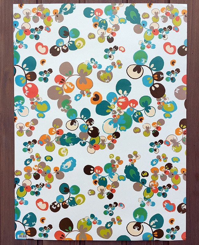 Rosie's Bright Berries Gift Wrap Sheet