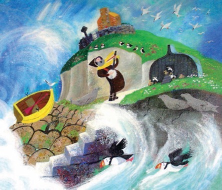 St. Cuthbert and his Cuddy Ducks