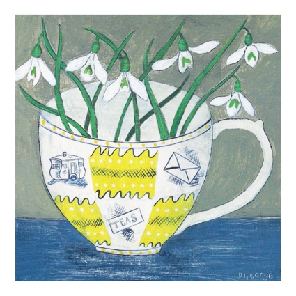 Snowdrops in a Cup