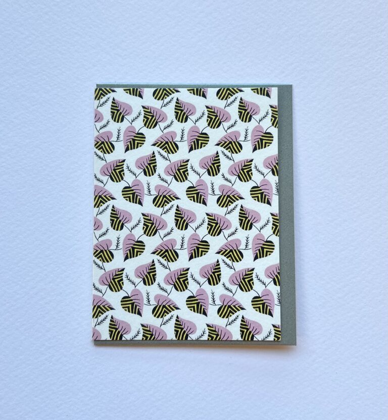 Hearts Pocket Print Small Card