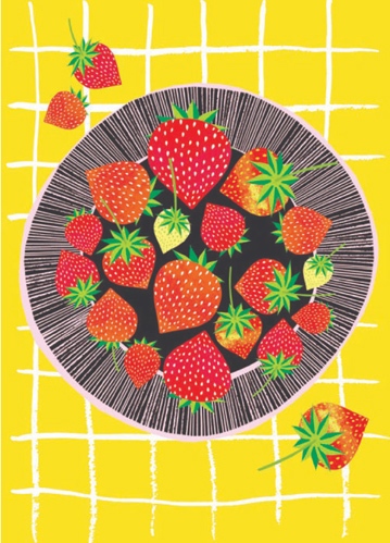 Strawberry Plate
