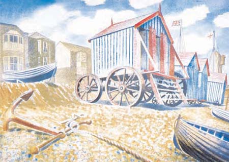 Late August Beach, Aldeburgh, 1938