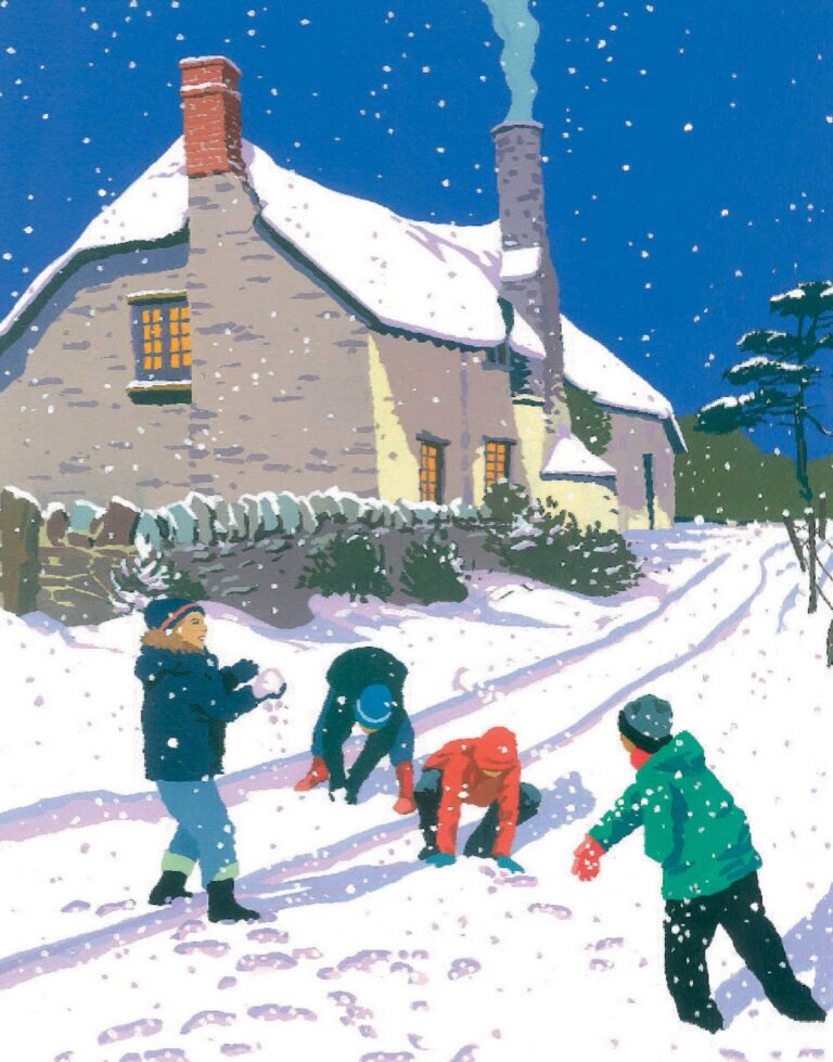 AGBI CHRISTMAS CARD PACK - Snow