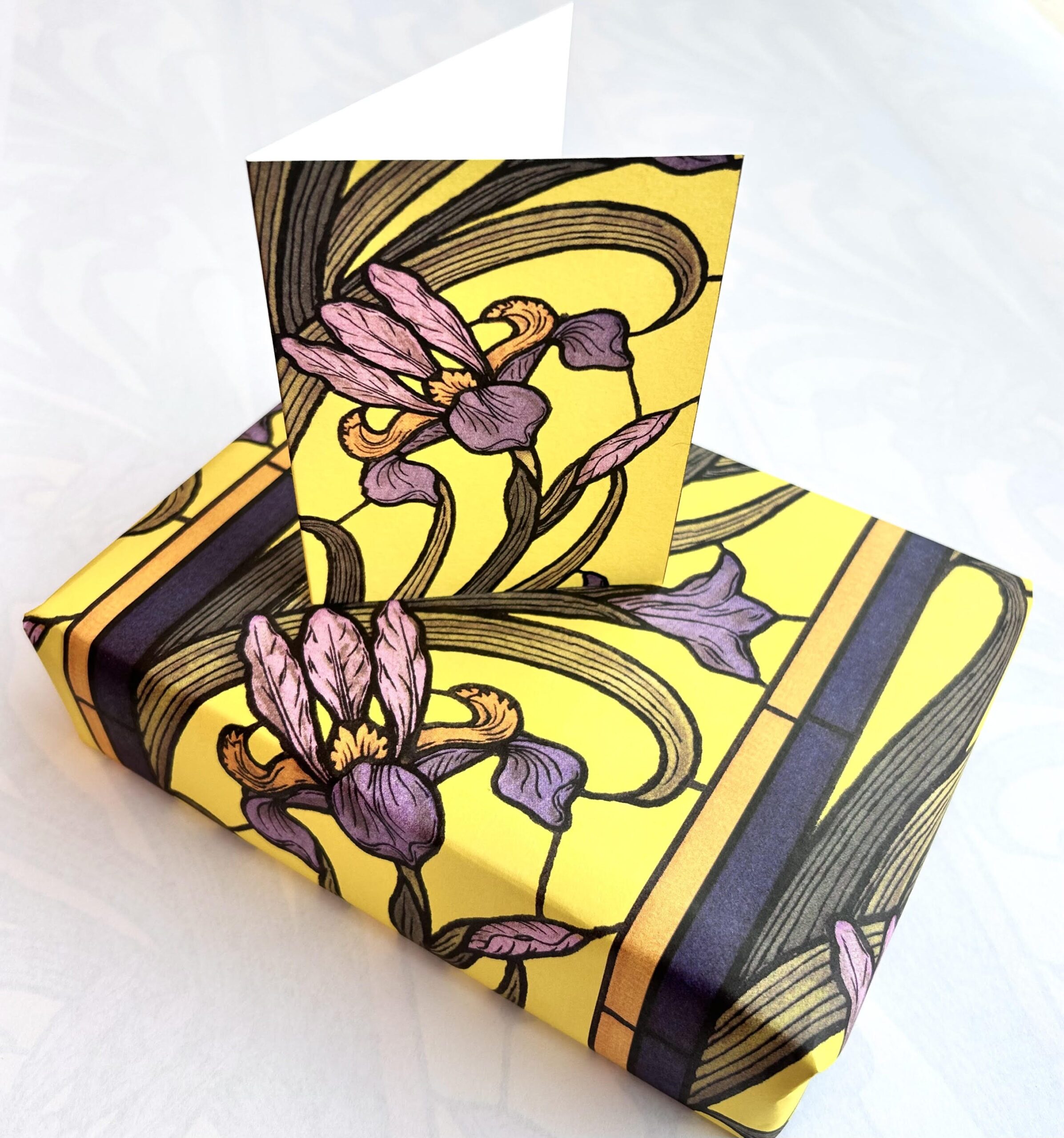 Iris Gift Wrap Sheet 2 Iris Gift Wrap Sheet Iris Gift Wrap Sheet - Image 2