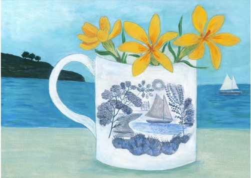 Ravilious Boat Cup and Crocus