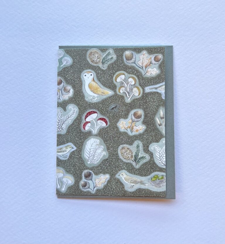 Woodland Pocket Print Small Card