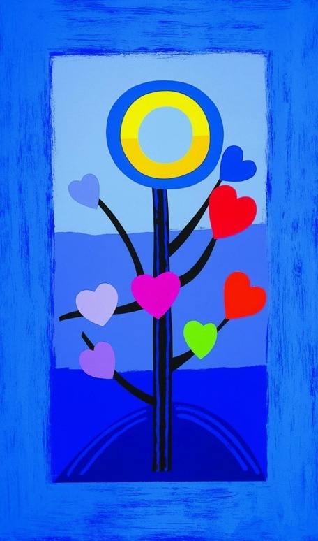 Blue Love Tree
