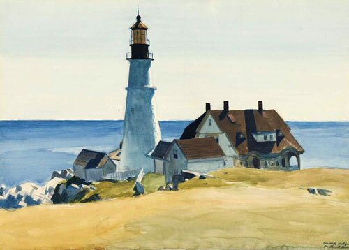 Lighthouse and Buildings, Portland Head, Cape Elizabeth, 1927