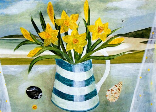 Daffodills and Shells