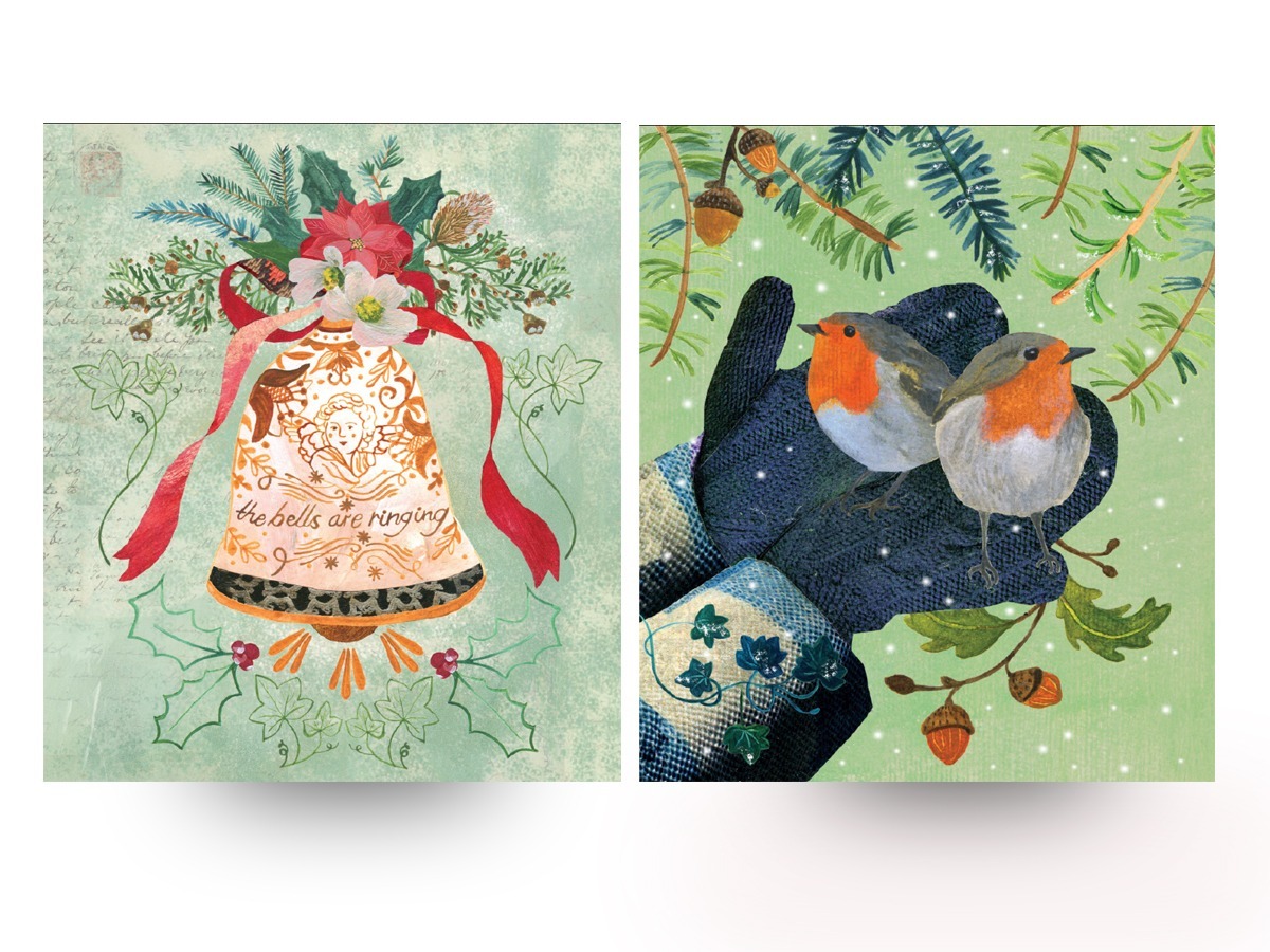 CPRE CHRISTMAS CARD 6 PACK - Hear the Bells & Robin Friends 1 CPRE CHRISTMAS CARD 6 PACK - Hear the Bells & Robin Friends CPRE CHRISTMAS CARD 6 PACK - Hear the Bells & Robin Friends