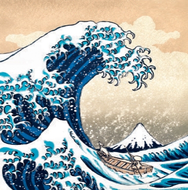 Hokusai’s Dog