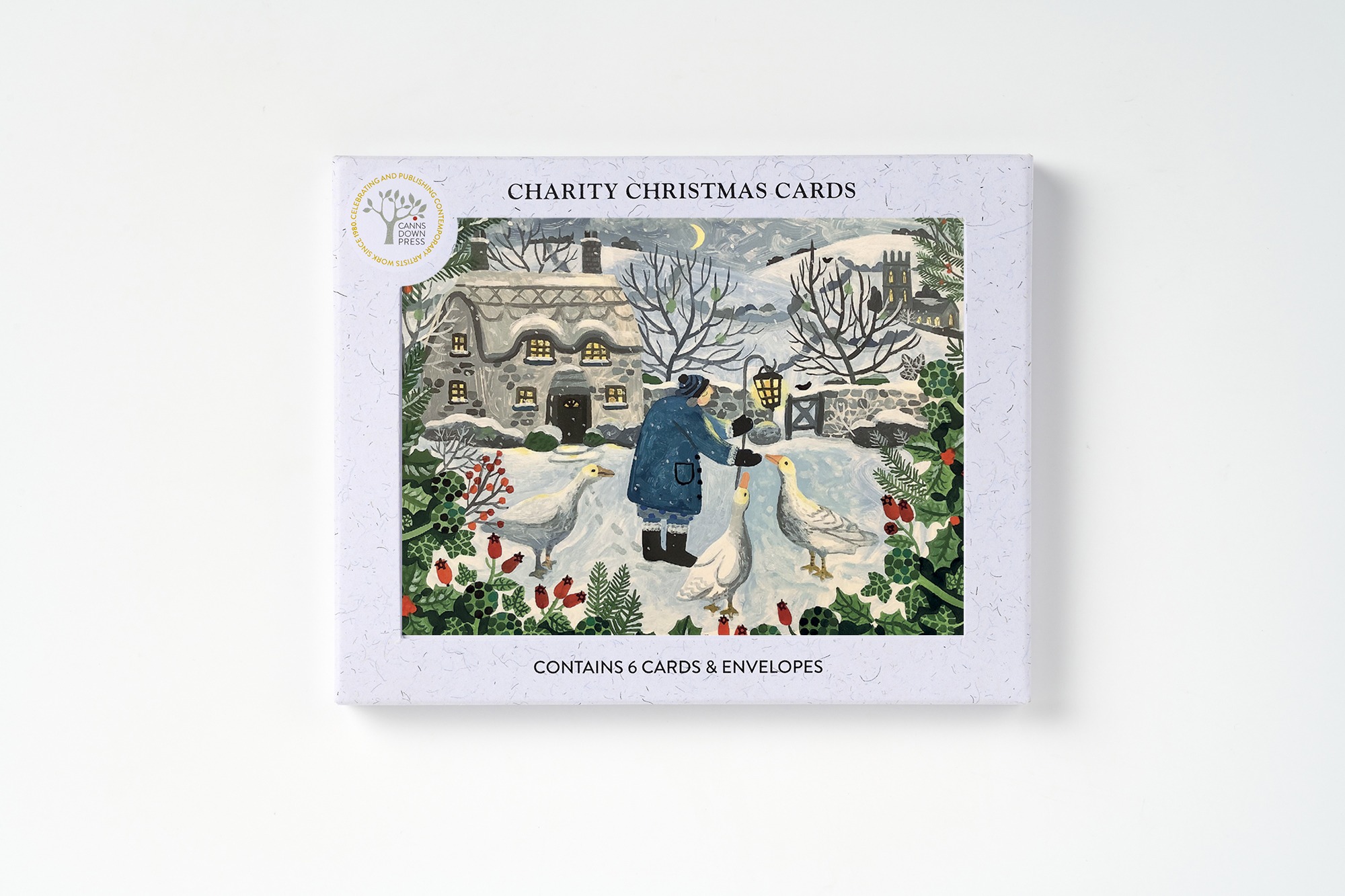 AGBI CHRISTMAS CARD PACK - Geese by Moonlight 2 AGBI CHRISTMAS CARD PACK - Geese by Moonlight AGBI CHRISTMAS CARD PACK - Geese by Moonlight - Image 2