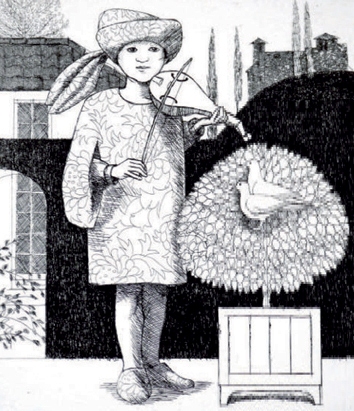 Boy with Rebec
