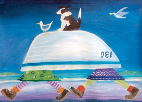 Two Women and a Boat