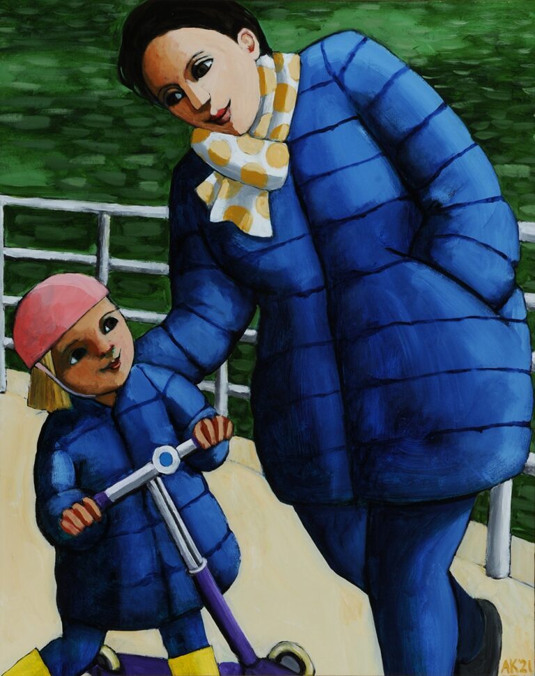Scooting by the River