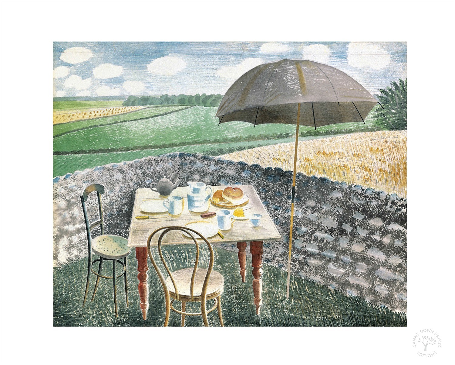 Tea at Furlongs GICLEE PRINT 3 Tea at Furlongs GICLEE PRINT Tea at Furlongs GICLEE PRINT - Image 3