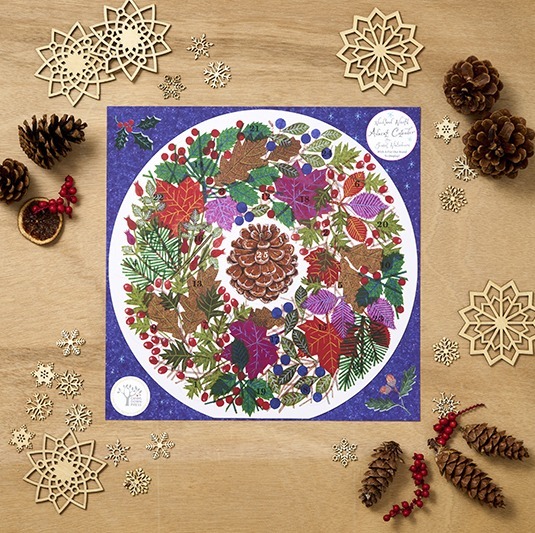Advent Calendar - Woodland Wreath