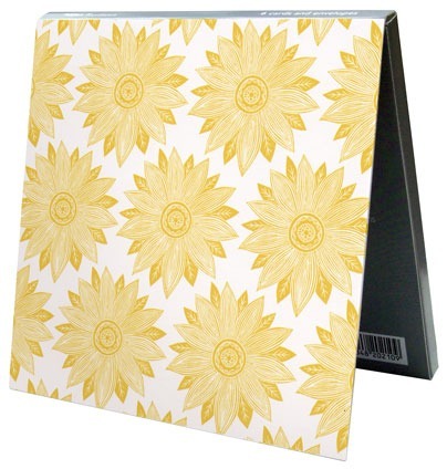 Notecards: Yellow Sunburst and Ash Leaves