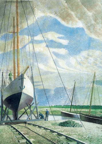 Boatyard, June 1938