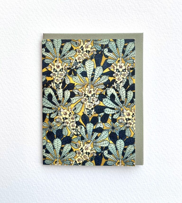 Chestnut-tree Pocket Print Small Card