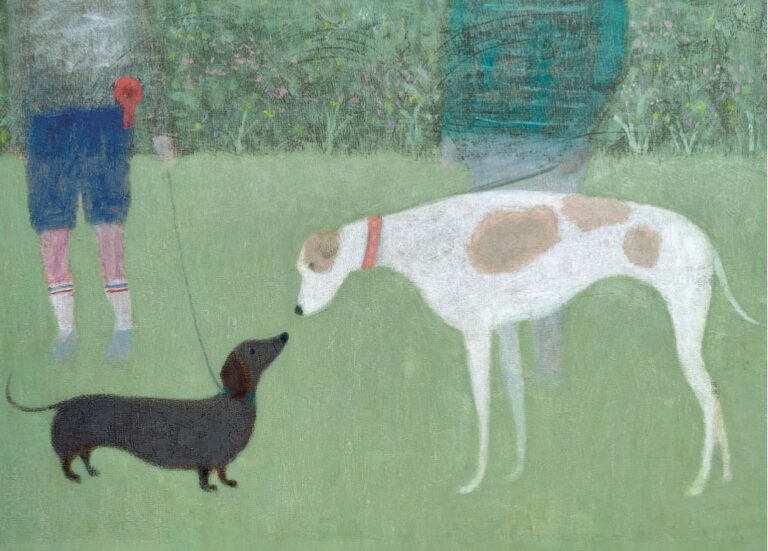 Meeting at the Dog Show