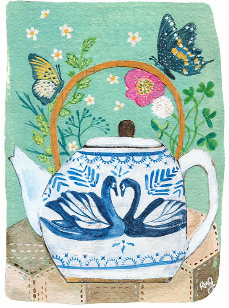 Swan Teapot