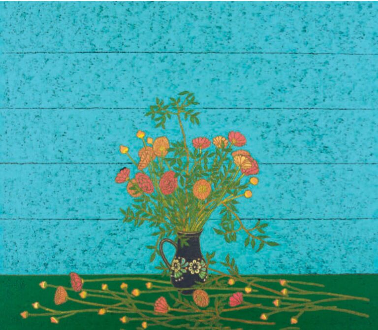 Berlin Flowers (Yorck's Vase Green)