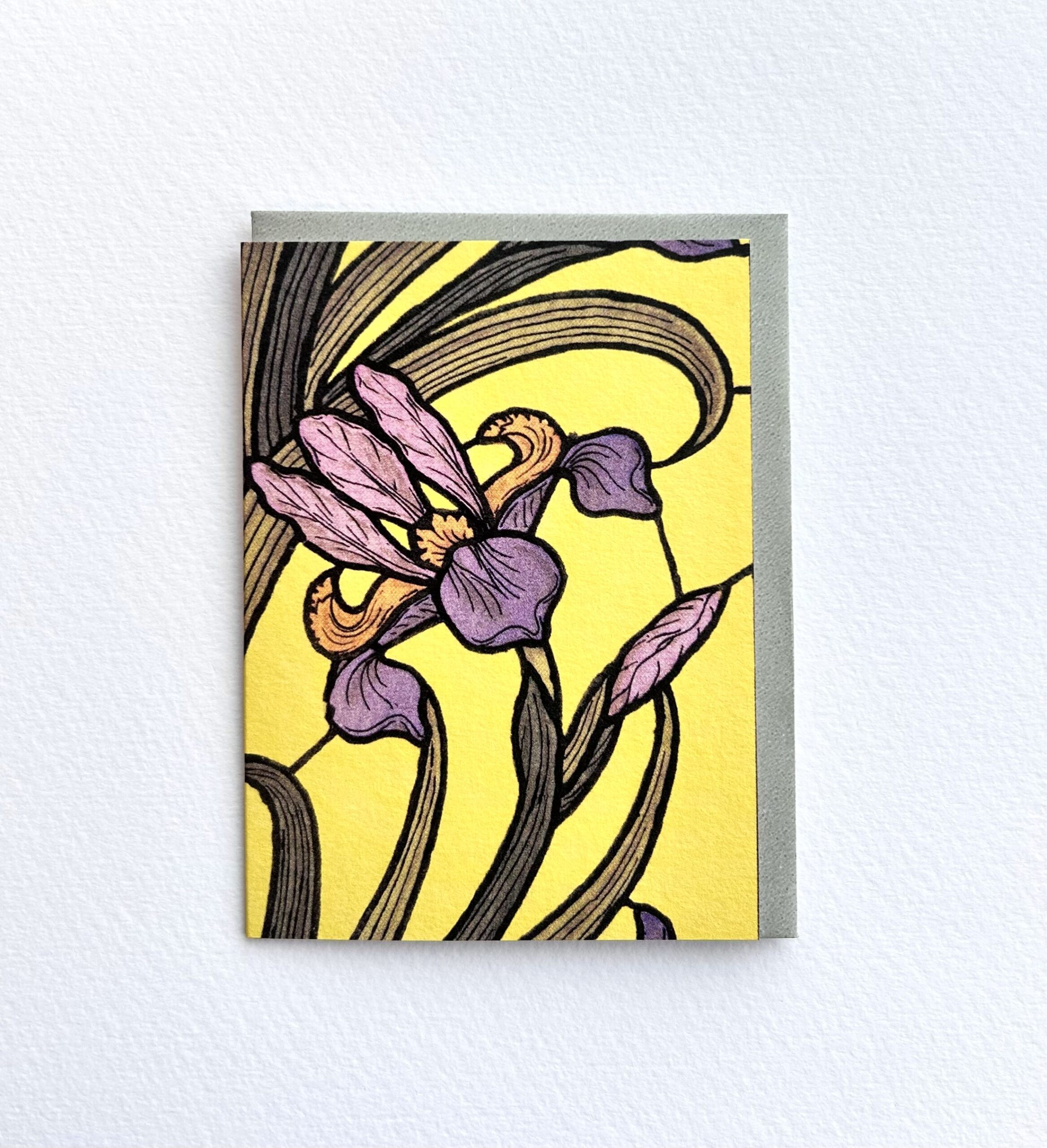 Iris Pocket Print Small Card 1 Iris Pocket Print Small Card Iris Pocket Print Small Card