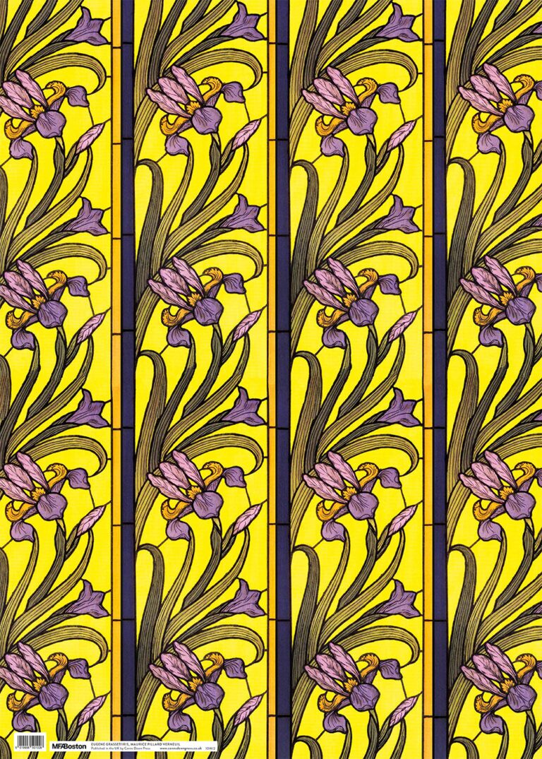Iris Gift Wrap Sheet