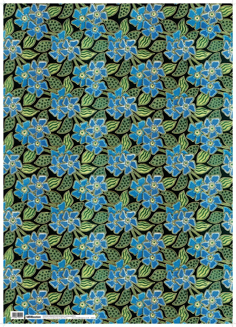 Periwinkle Gift Wrap Sheet