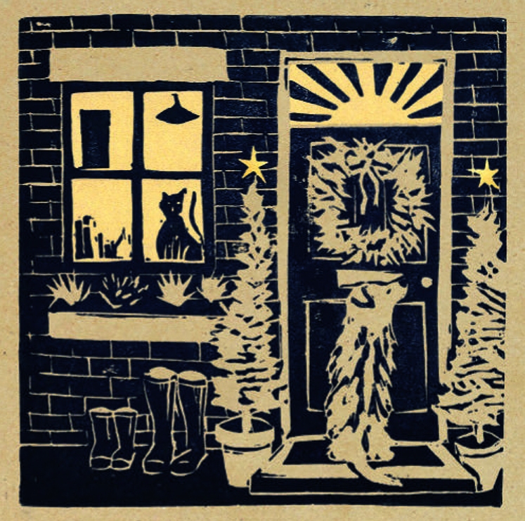 AGBI CHRISTMAS CARD PACK - Returning from the Christmas Walk
